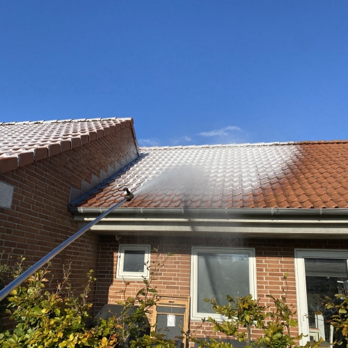 Algebehandling af tegltag